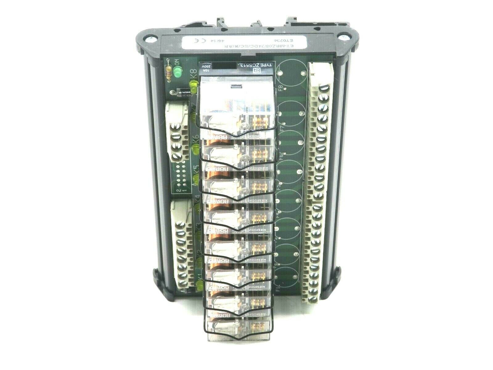 NEW EUROTEK ET-MRZ08/24DC/SC/N/AR INTERFACE RELAY MODULE ETMRZ0824DCSCNAR - Image 5