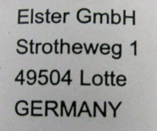 NEW KROM SCHRODER PTB-99-ATEX-2219-X FLOW METER DM100TW80-120 PTB99ATEX2219 - Image 5