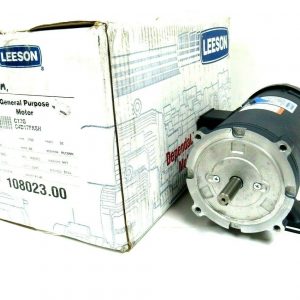 NEW LEESON 108023.00 MOTOR 1HP 180VDC 1750 RPM 5/8" SHAFT DIA. C4D17FK6H