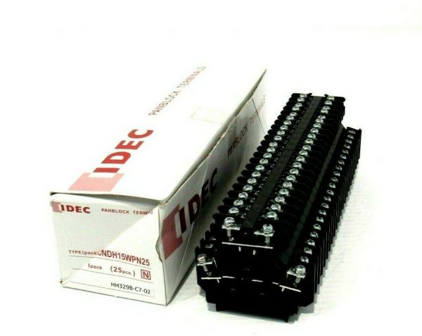 NEW LOT OF 22 IDEC BNDH15WPN25 PANBLOCK TERMINALS