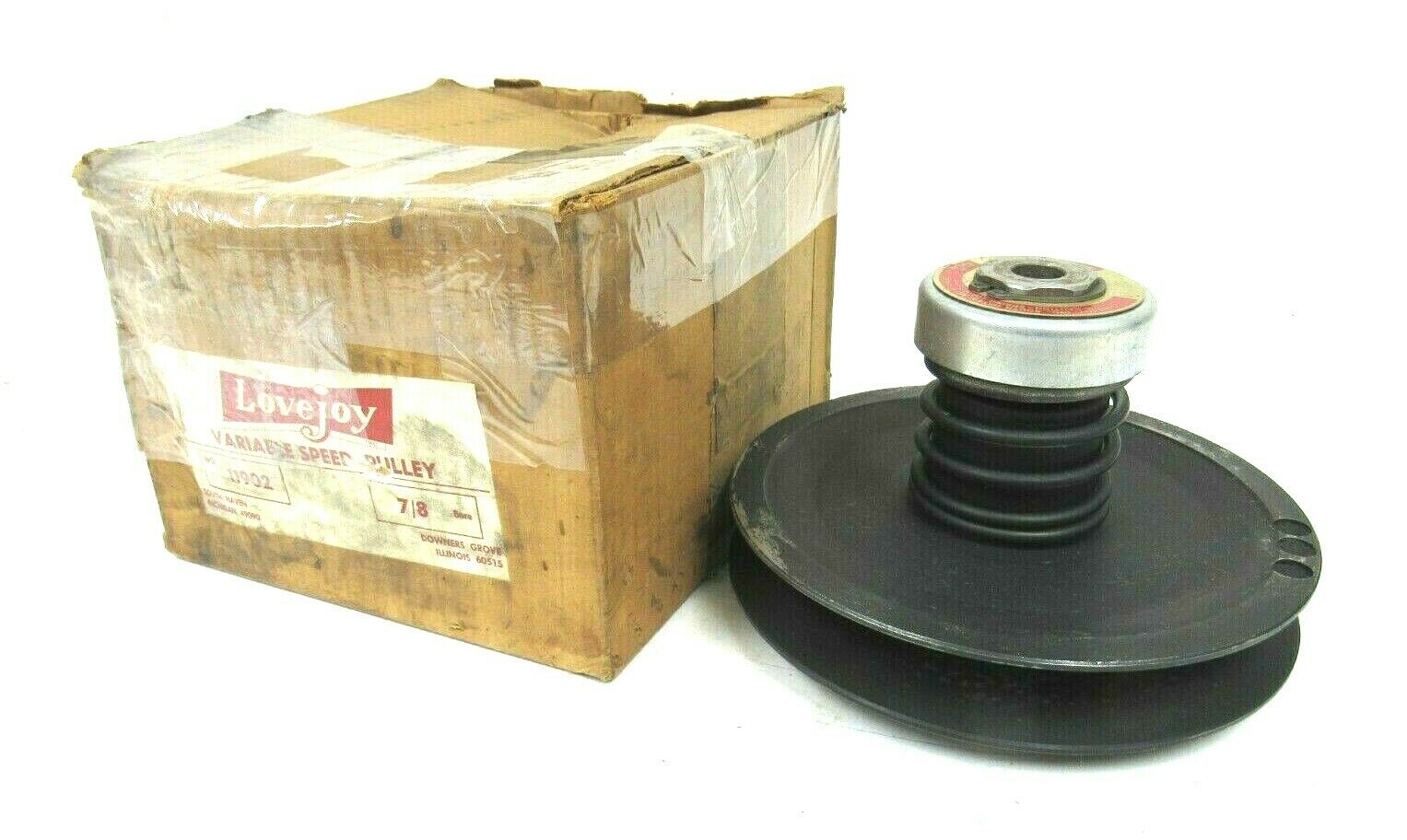 NEW LOVEJOY 11902 VARIABLE SPEED PULLEY 7/8" BORE SB Industrial