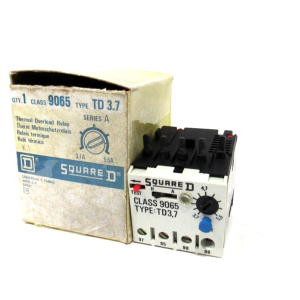 NEW SQUARE D 9065-TD3.7 OVERLOAD RELAY 9065TD37