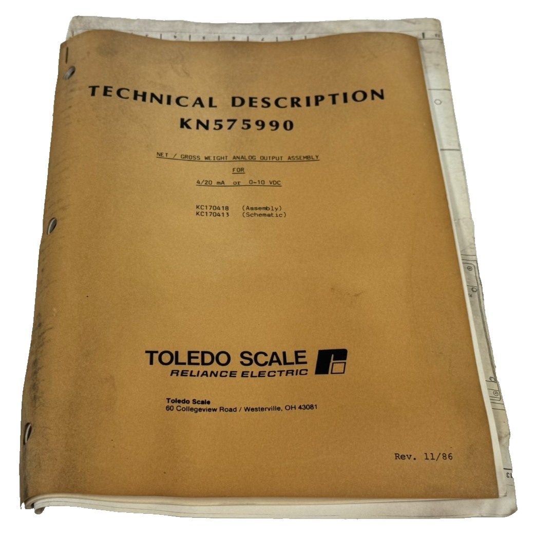 NEW TOLEDO SCALE KC170418 ANALOG OUTPUT ASSEMBLY KC170418020 - Image 5