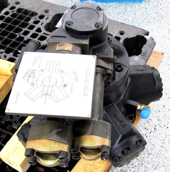 USED STAFFA HM/C080/Z/60/40/F3/C1/31/PL233 RADIAL MOTOR HMC080Z6040F3C131PL233 - Image 5