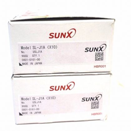 2 NEW SUNX SL-J1A HOOK UP CONNECTOR SLJ1A