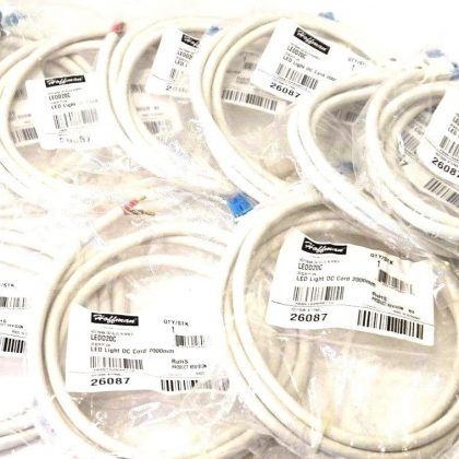9 NEW HOFFMAN LEDD20C LED LIGHT DC CORD 2000MM