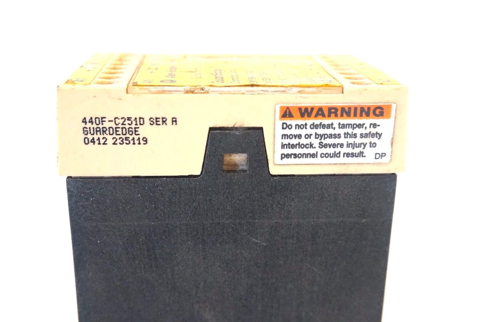 USED ALLEN BRADLEY 440F-C251D CONTROL UNIT SER.A 440FC251D - Image 3