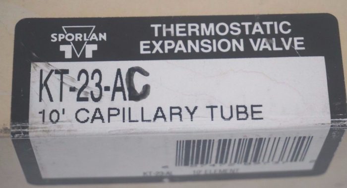 LOT OF 2 NEW SPORLAN KT-23-AC 10' CAPILLARY TUBE KT23AC - Image 4