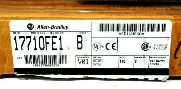 NEW ALLEN BRADLEY 1771-OFE1 OUTPUT MODULE SER.B 1771OFE1 - Image 5