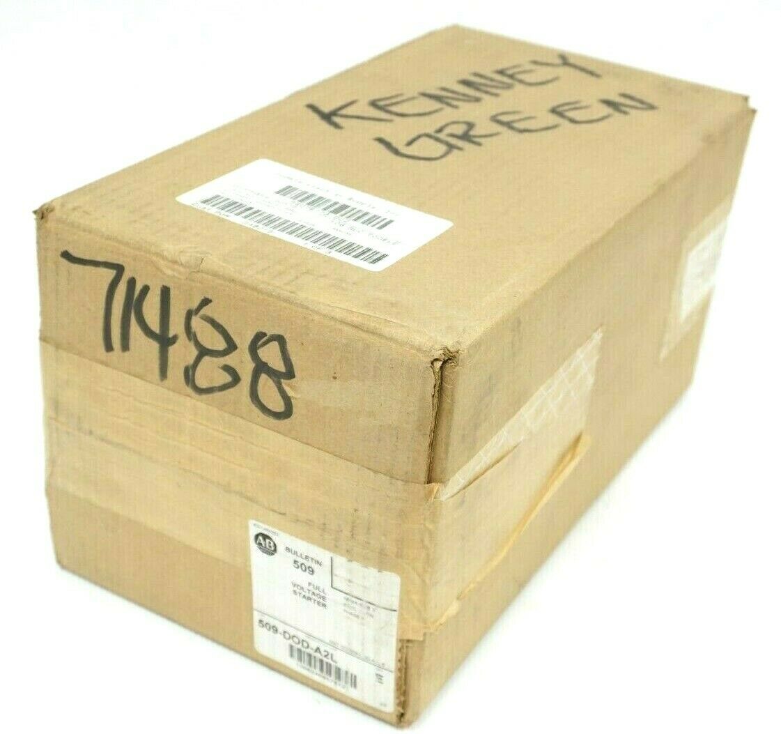 NEW ALLEN BRADLEY 509-DOD-A2L 120V FULL VOLTAGE STARTER 509DODA2L SIZE 3