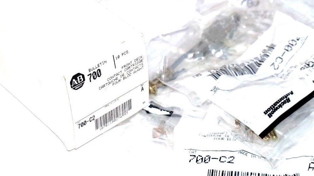 NEW ALLEN BRADLEY 700-C2 REAR DECK CONTACT CARTRIDGES 700C2 ( BOX OF 10 ...