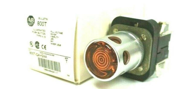 NEW ALLEN BRADLEY 800T-QAH24A ILLUMINATED PUSH BUTTON 800TQAH24A