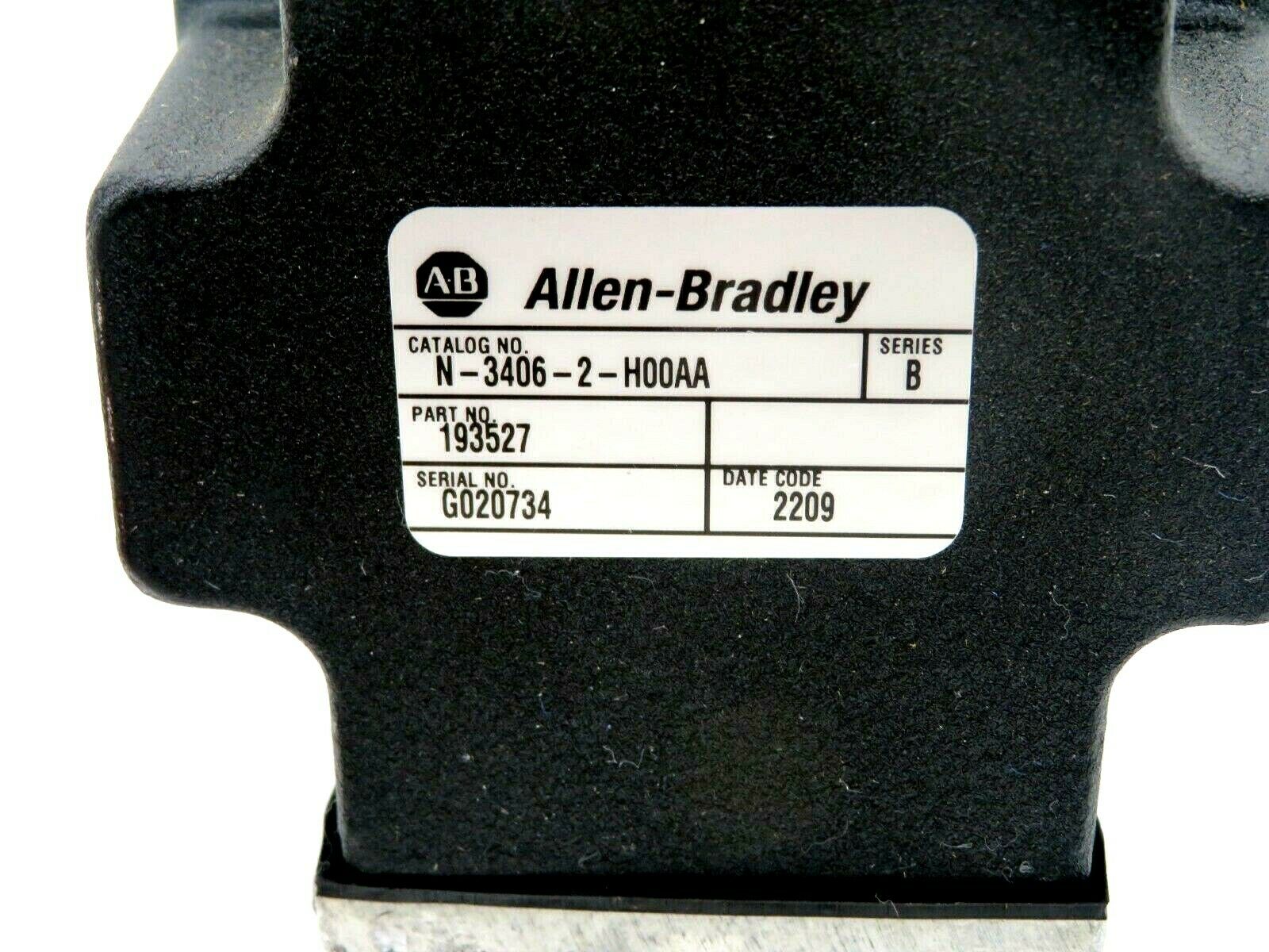 NEW ALLEN BRADLEY N-3406-2-H00AA SERVO MOTOR SERIES B 193527 N34062H00AA - Image 3