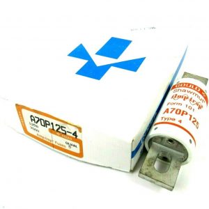 NEW BOX OF 5 SHAWMUT A70P125-4 FUSE 125A 700V A70P1254