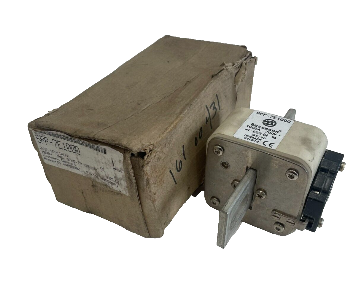NEW BUSSMANN SPP-7E1000 FUSE 1000AMP 700V SPP7E1000