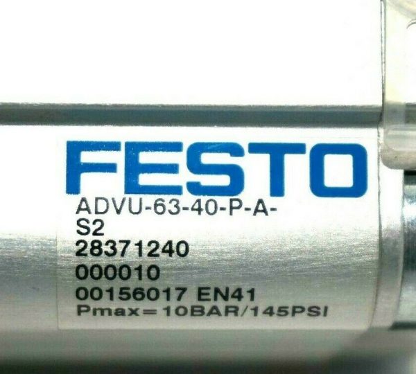 NEW FESTO ADVU-63-40-P-A COMPACT CYLINDER ADVU6340PA - Image 4