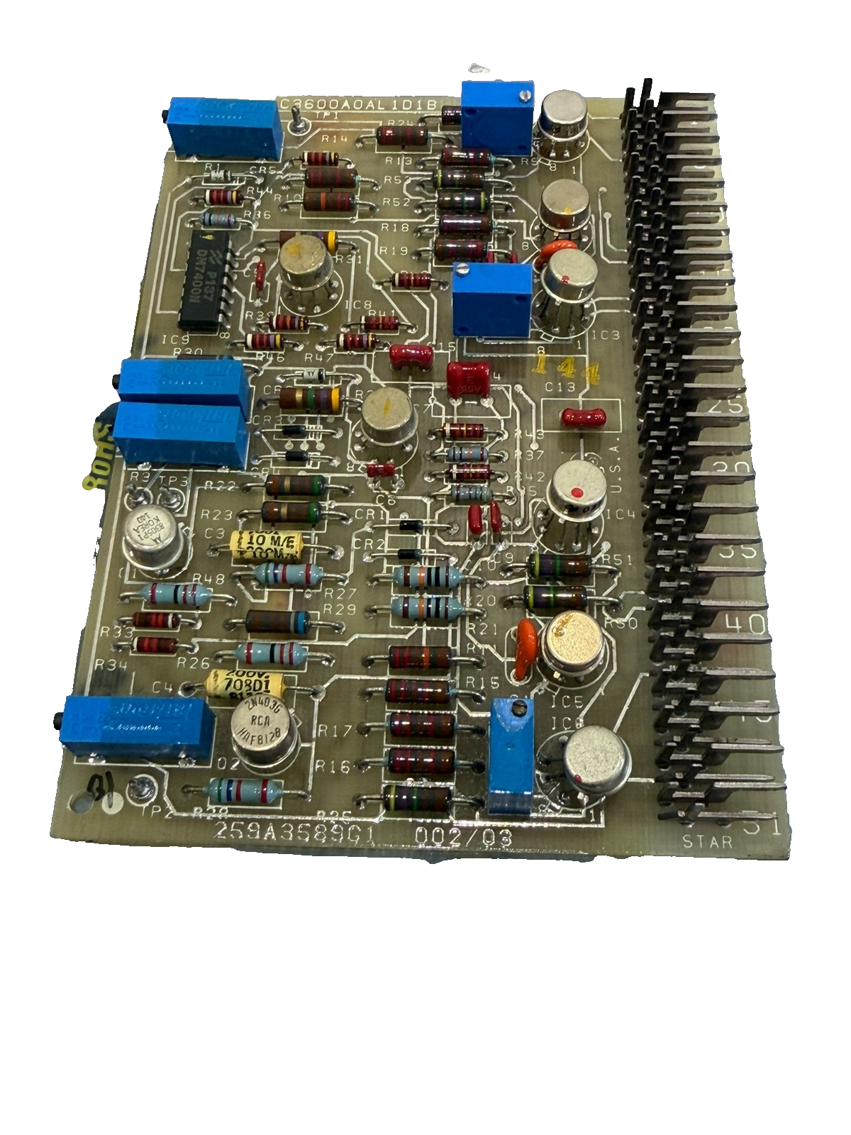 NEW GE FANUC IC3600A0AL1D1B POWER SUPPLY BOARD 259A3589G1 - Image 3