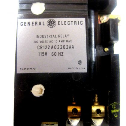 NEW GENERAL ELECTRIC CR122A02202AA RELAY