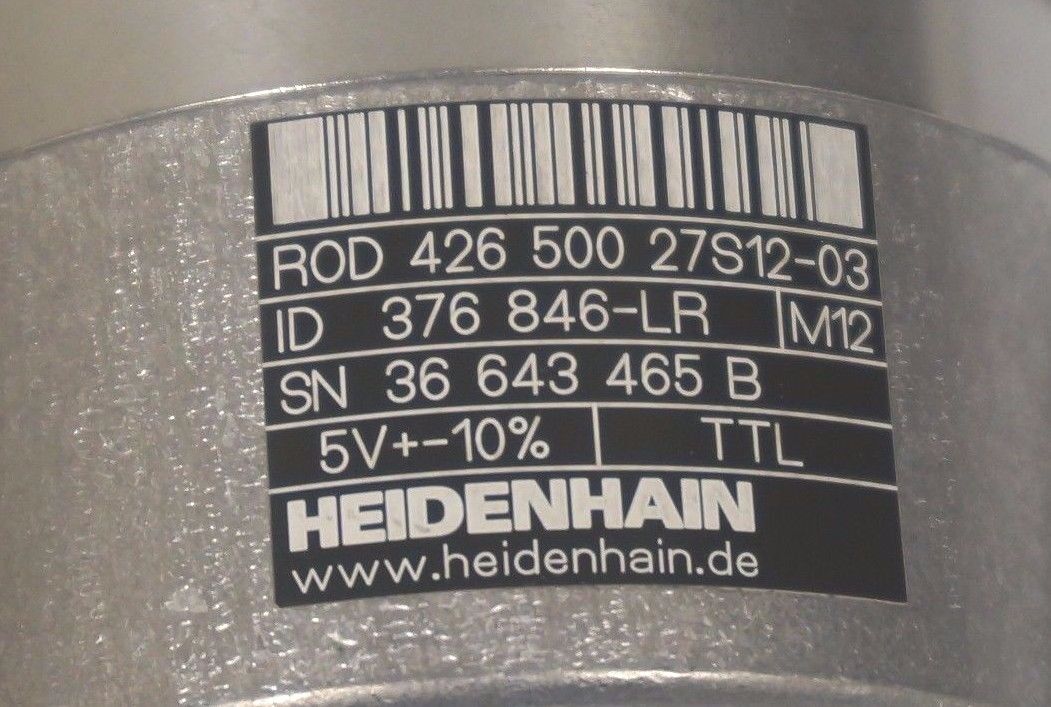 NEW HEIDENHAIN ROD-426-500-27S12-03 ENCODER 376-846-LR, ROD42650027S1203 - Image 5