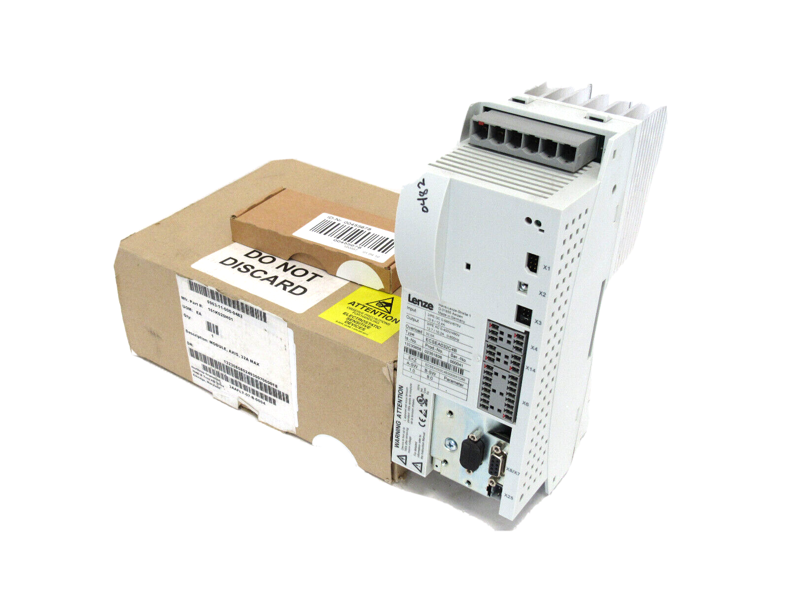 NEW LENZE ECSEA032C4B AXIS SERVO DRIVE
