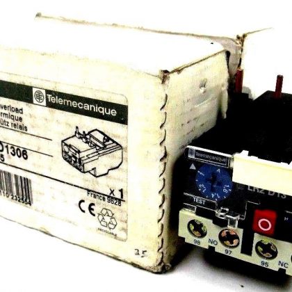 NEW LOT OF 2 TELEMECANIQUE LR2-D1306 THERMAL OVERLOAD RELAY LR2D1306