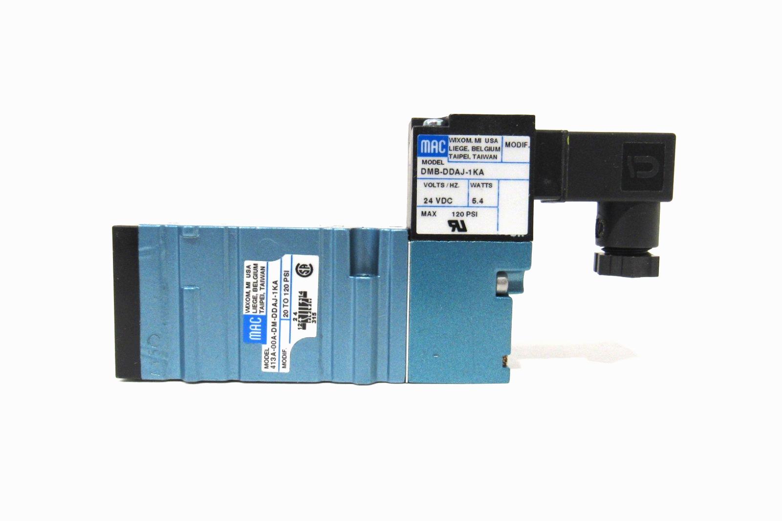 1 PCS new MAC Hass solenoid valve 413A 00A DM DJND 1BA new in box