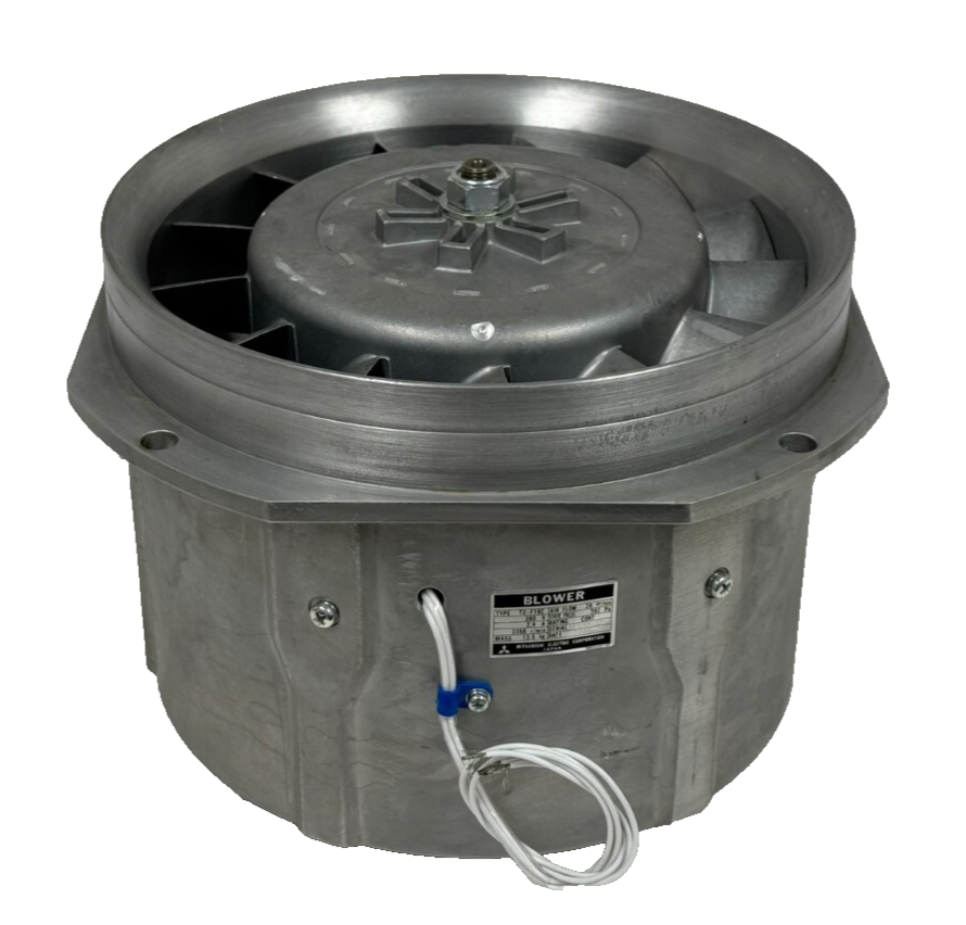 NEW MITSUBISHI ELECTRIC TZ-F18C AXIAL BLOWER 20M3/MIN 200V 2.4A