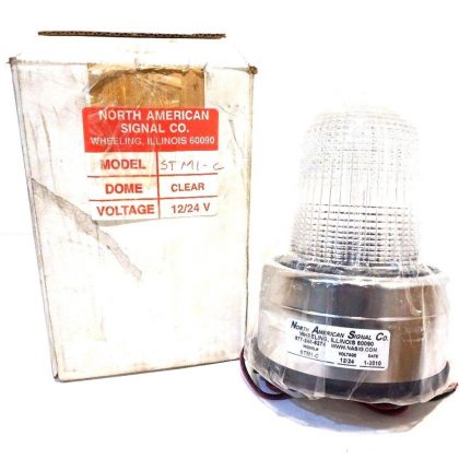 NEW NORTH AMERICAN SIGNAL COMPANY STM1-C CLEAR STROBE STM1C