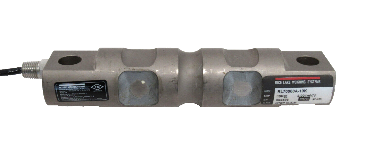 NEW RICE LAKE RL70000A-10K LOAD CELL 10K RL70000A10K - Image 3