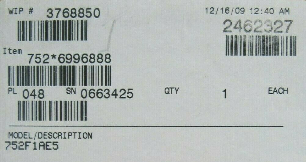 NEW ROSEMOUNT 752F1AE5 PRESSURE TRANSMITTER 752*6996888 - SB Industrial ...