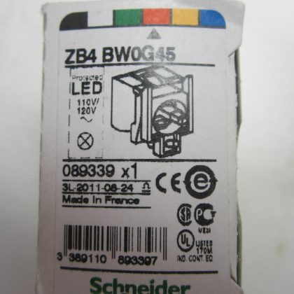 NEW SCHNEIDER ELECTRIC ZB4 BW0G45 LED ZB4BW0G45