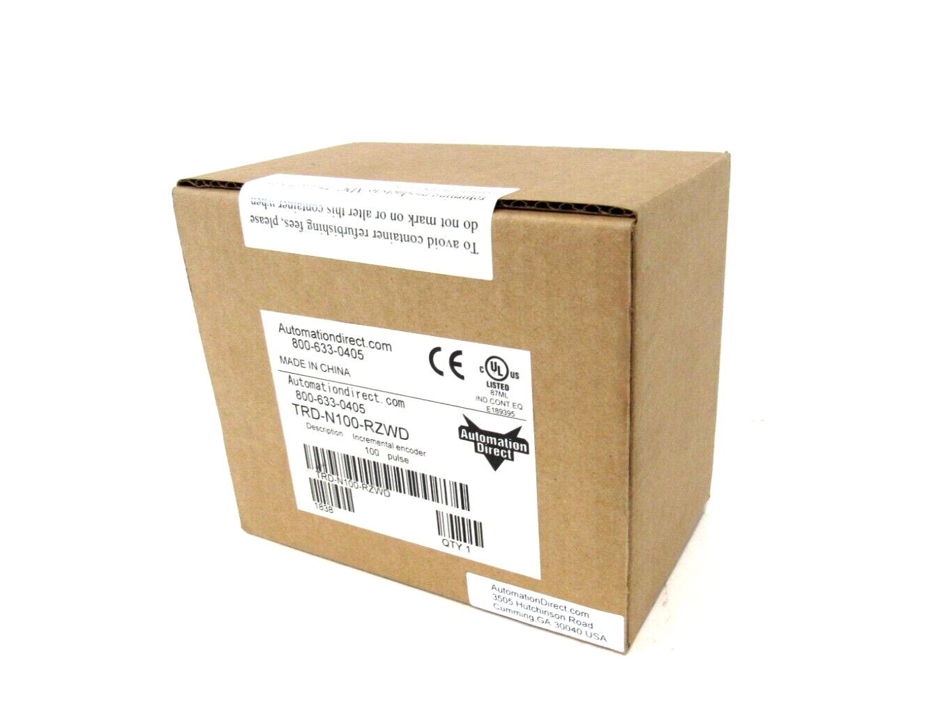 NEW SEALED AUTOMATION DIRECT TRD-N100-RZWD ENCODER TRDN100RZWD