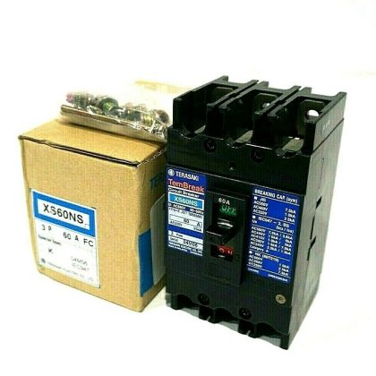 NEW TERASAKI XS60NS-3P-60A-FC CIRCUIT BREAKER XS60NS3P60AFC