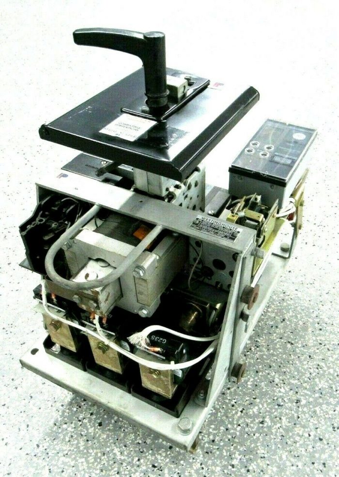 REFURBISHED WESTINGHOUSE DB25 AIR CIRCUIT BREAKER FRAME SIZE 600 G2C06L3XXXRXXXX