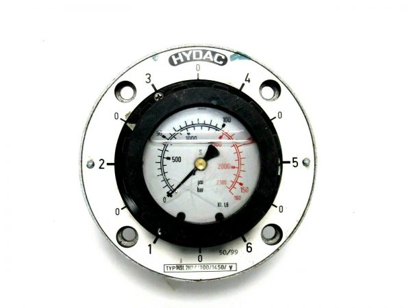 USED HYDAC MSL2H2.0/100/1450/V GAUGE ISOLATOR MSL2H201001450V - Image 4