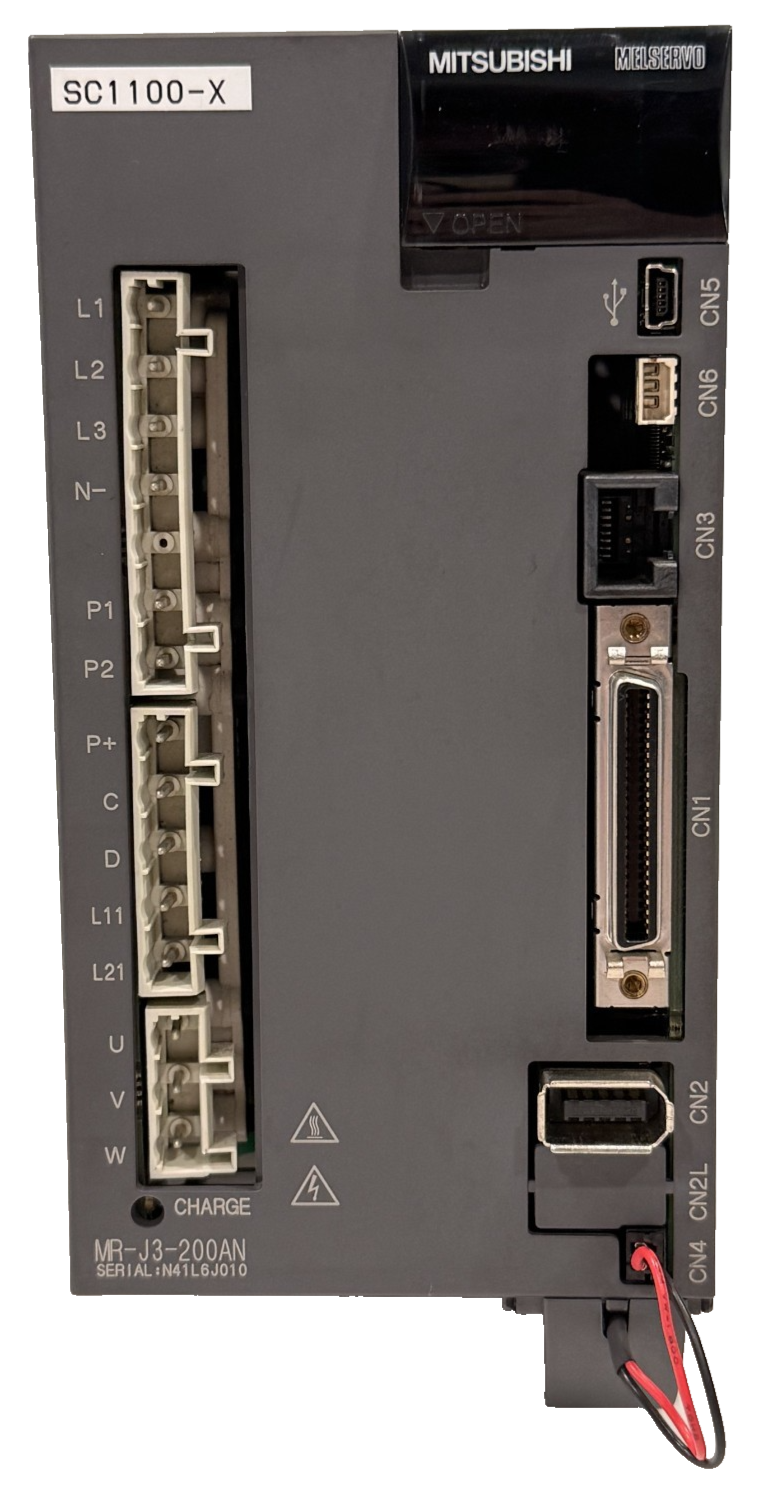 USED MITSUBISHI MR-J3-200AN AC SERVO-DRIVE 2kW MRJ3200AN - Image 4