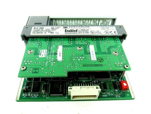 USED SPECTRUM CONTROLS 1746SC-INO4VI OUTPUT MODULE 1746SCINO4VI SER C - Image 4