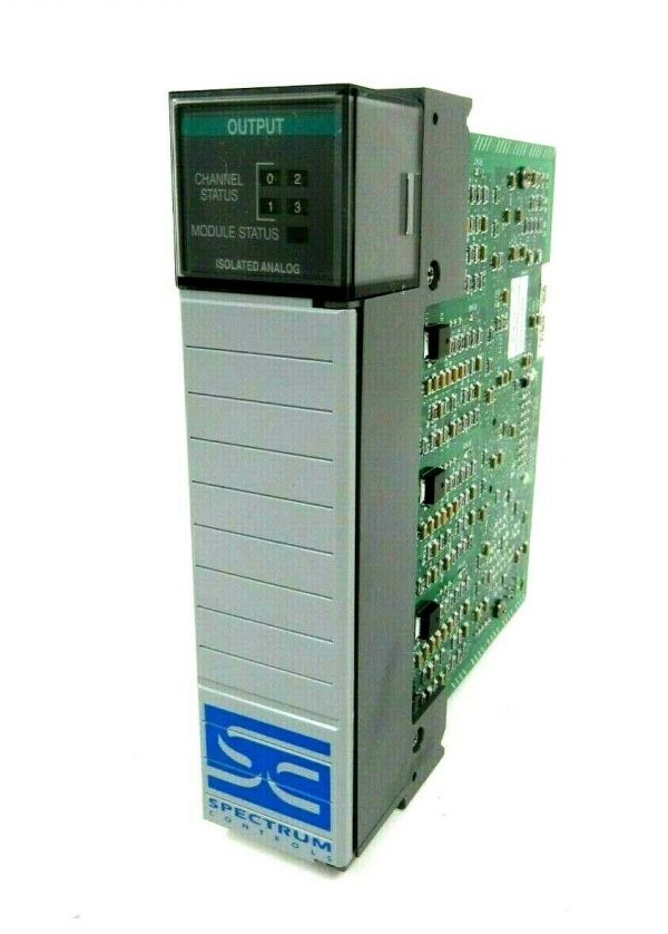 USED SPECTRUM CONTROLS 1746SC-INO4VI OUTPUT MODULE 1746SCINO4VI SER C