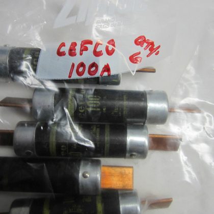 6  CEFCO 100 A FUSES