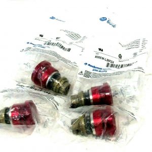 LOT OF 4 NEW ALLEN BRADLEY 800EM-LMP24 PUSHBUTTON SER.A 800EMLMP24