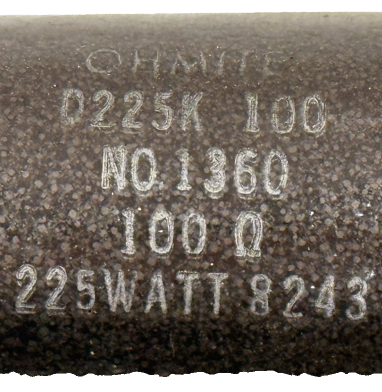 LOT OF 4 NEW OHMITE D225K 100 RESISTORS 225W 100 OHMS D225K100 - Image 7