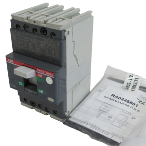 NEW ABB TMAX T1N CIRCUIT BREAKER WITH INSTALLATION KIT