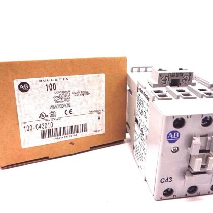 NEW ALLEN BRADLEY 100-C43D10 CONTACTOR SER.A 100C43D10