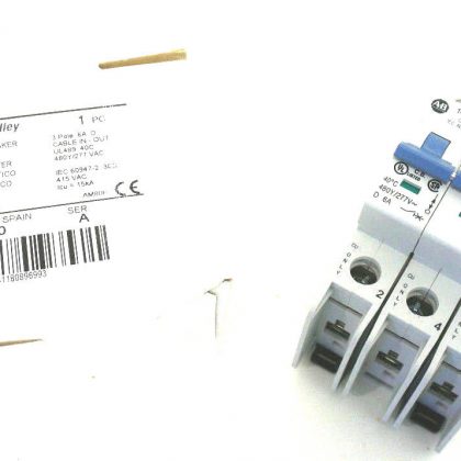 NEW ALLEN BRADLEY 1489-A3D060 CIRCUIT BREAKER 1489A3D060