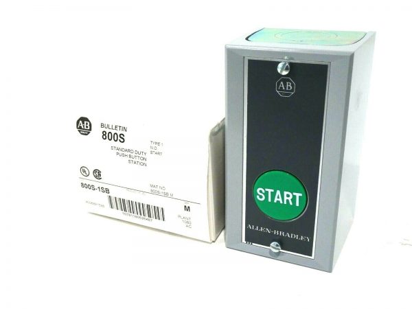NEW ALLEN BRADLEY 800S-1SB PUSHBUTTON STATION SER.M 800S1SB