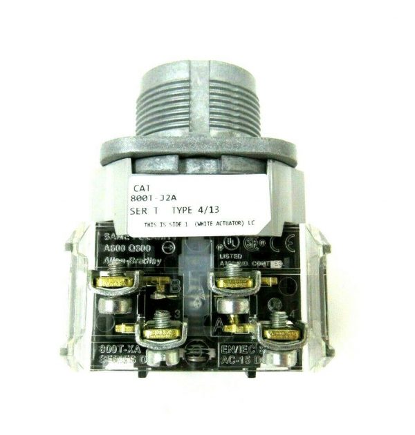 NEW ALLEN BRADLEY 800T-J2A SELECTOR SWITCH SER T 800TJ2A - Image 3