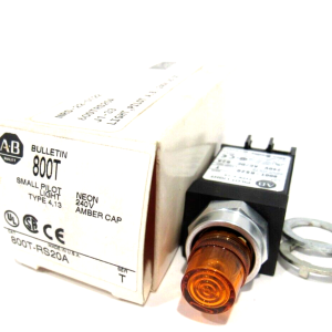 NEW ALLEN BRADLEY 800T-RS20A SMALL PILOT LIGHT SER.T 800TRS20A