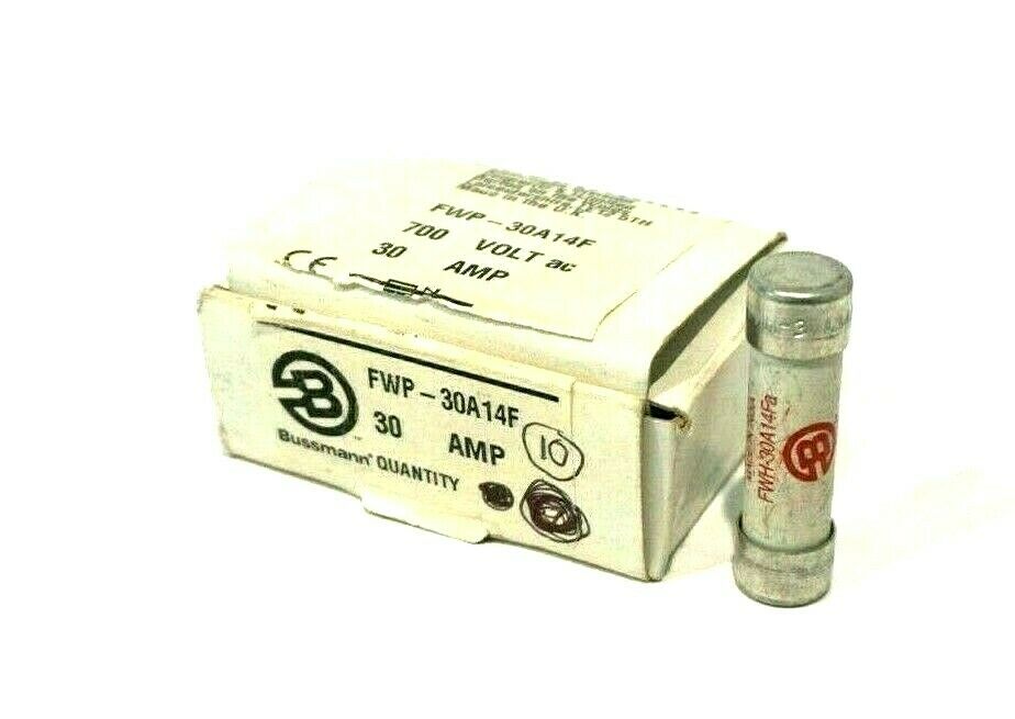 1PCS Neu Bussmann FWP-30A14Fa 30 Amp 700 V Sicherungen 14×51mm
