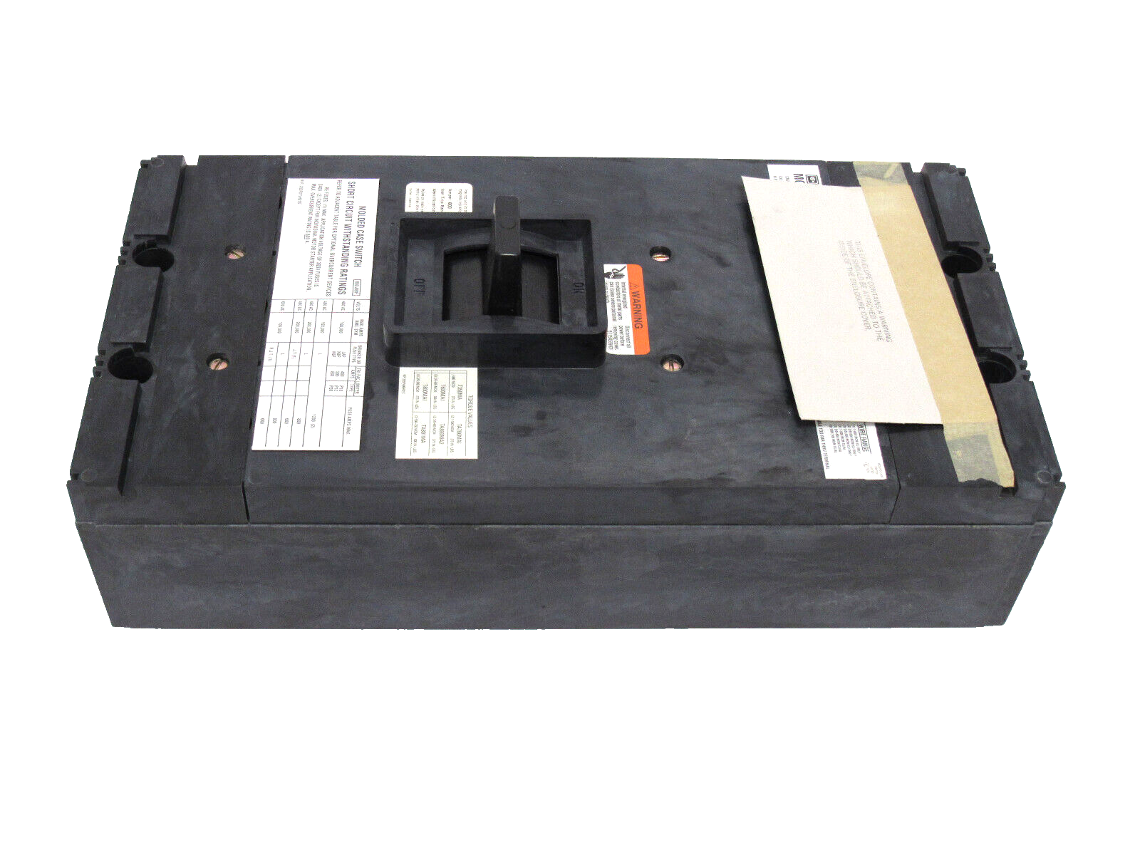 NEW CUTLER HAMMER MC3800WK CIRCUIT BREAKER 800A 600V 3 POLE - Image 3