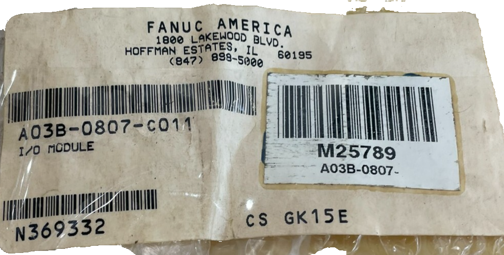 NEW FANUC A03B-0807-C011 I/O MODULE A03B0807C011 - Image 7